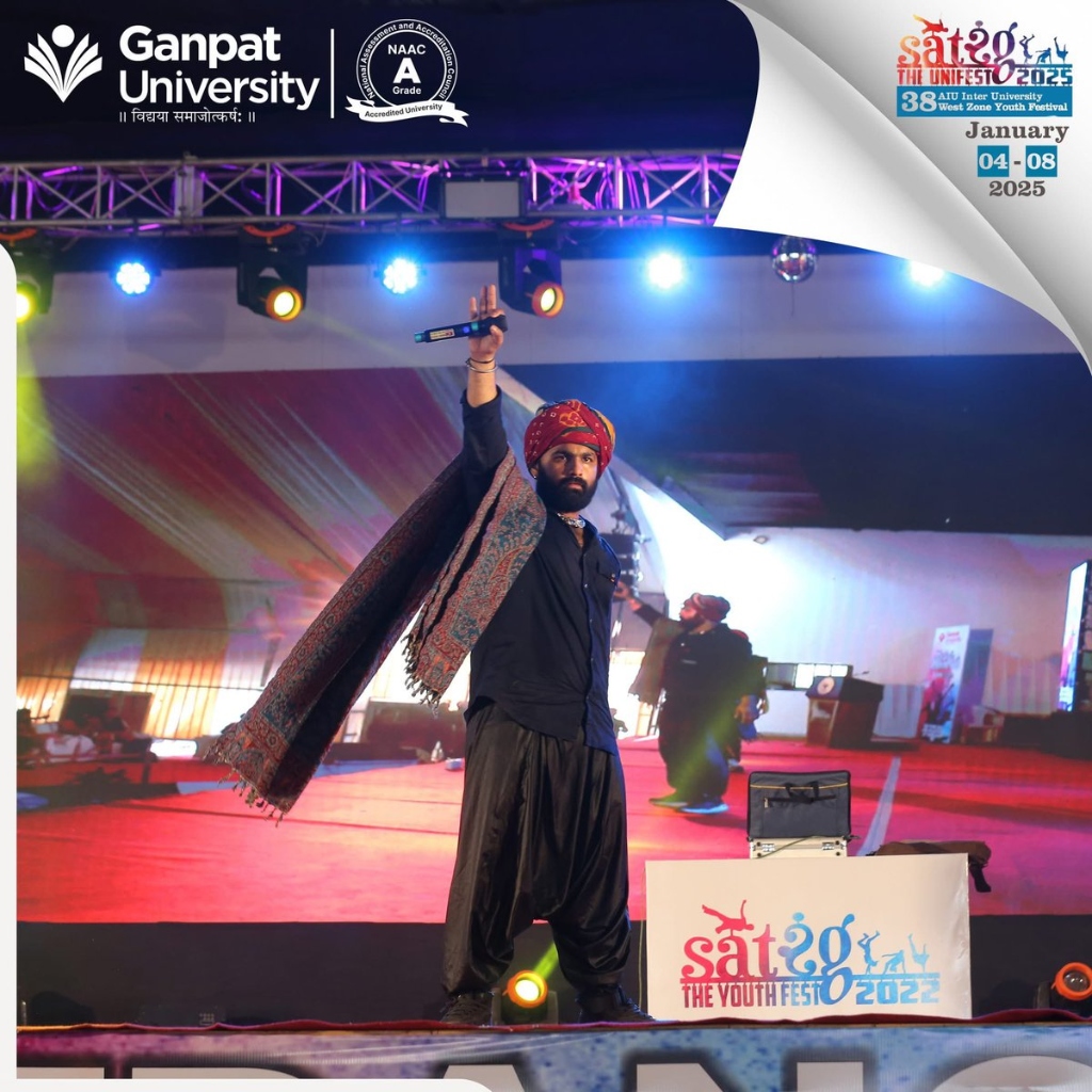 SAT2G Youth Fest Stage Performance — Ganpat University